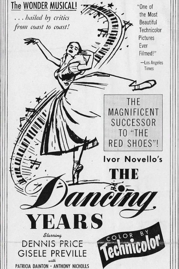 The Dancing Years Plakat