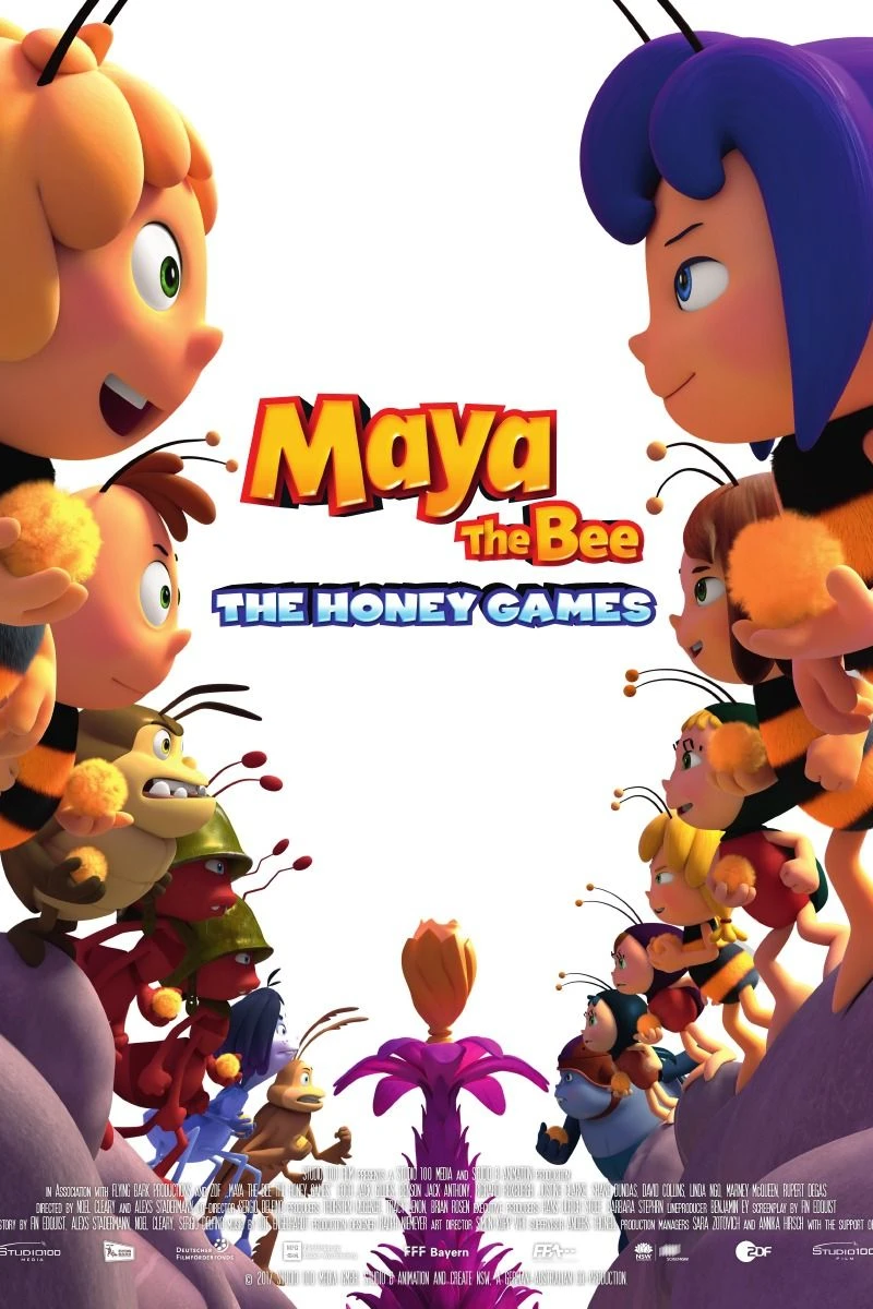 Maya the Bee: The Honey Games Plakat