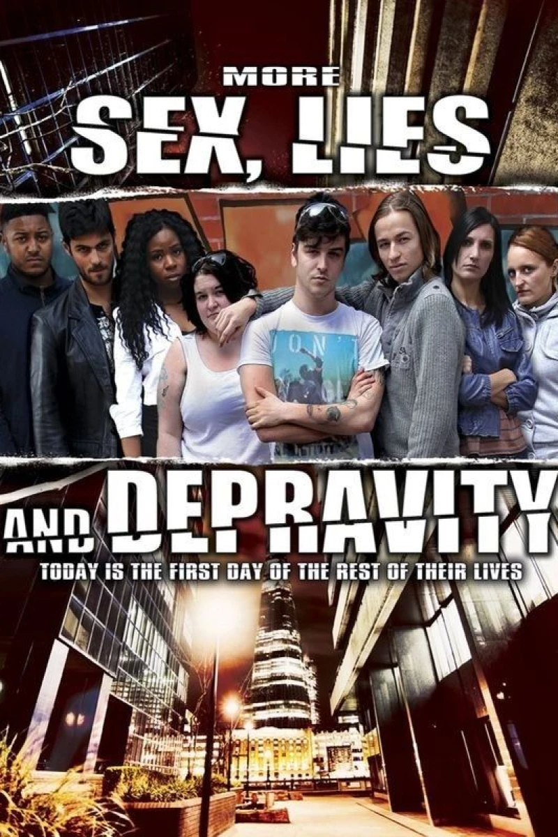 More Sex, Lies Depravity Plakat