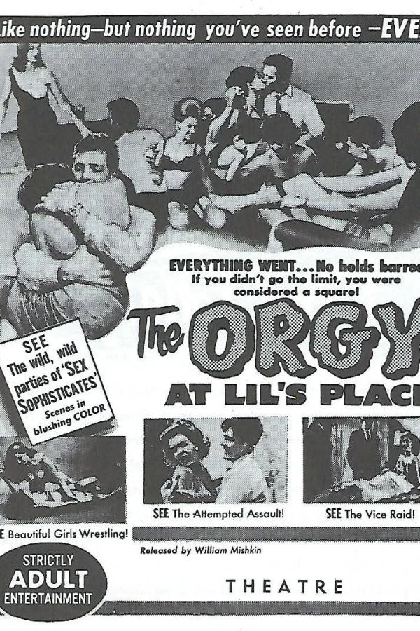 Orgy at Lil's Place Plakat