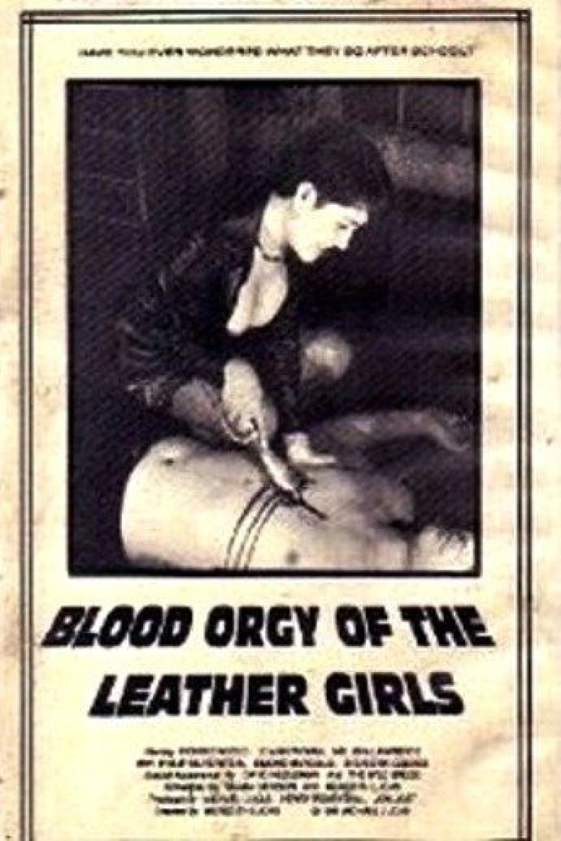 Blood Orgy of the Leather Girls Plakat