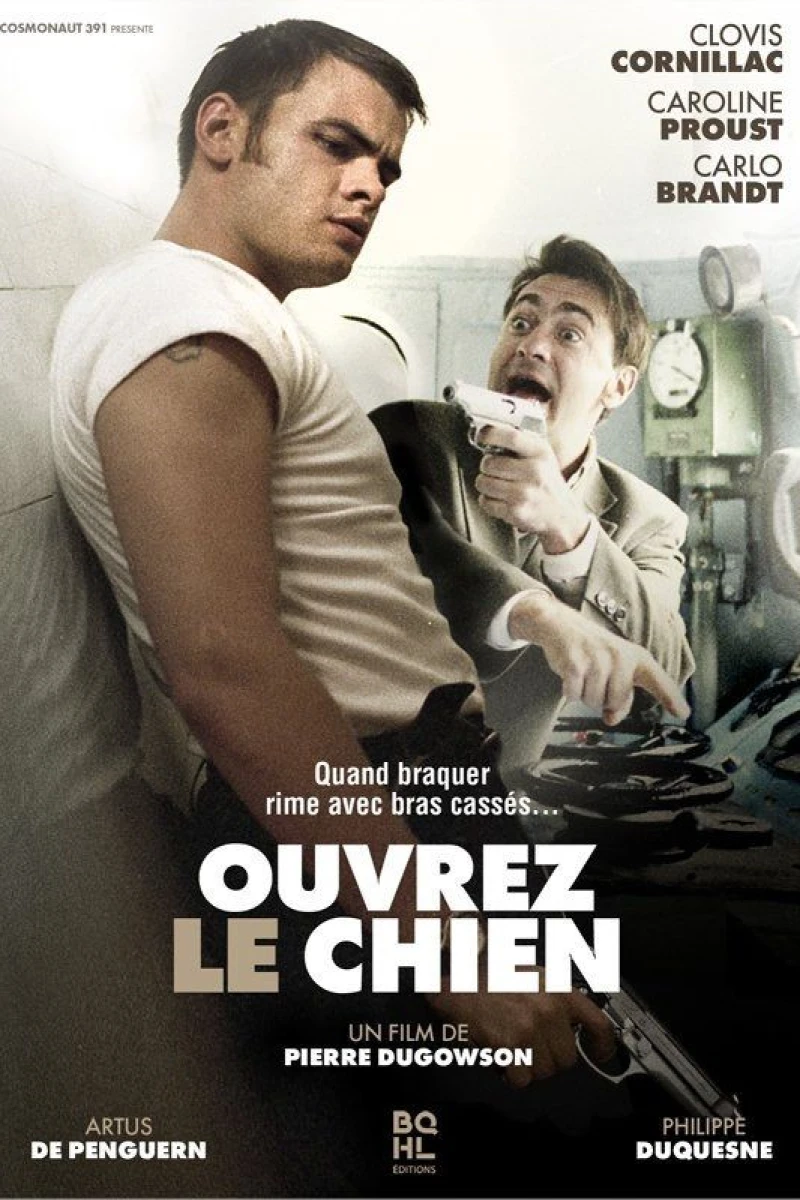 Ouvrez le chien Plakat