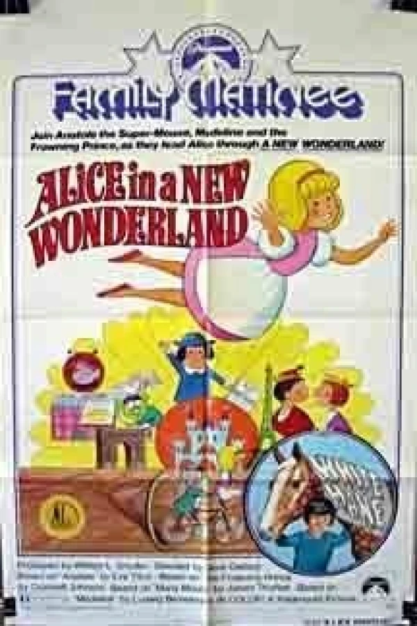 Alice of Wonderland in Paris Plakat