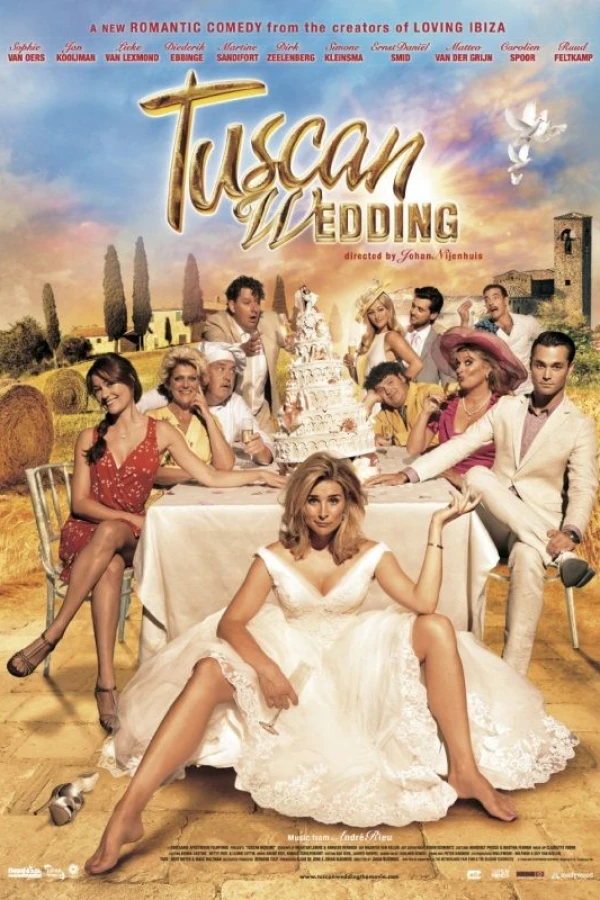 Toscaanse bruiloft Plakat