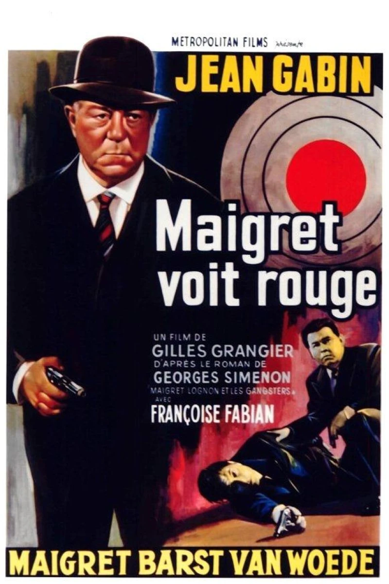 Maigret voit rouge Plakat