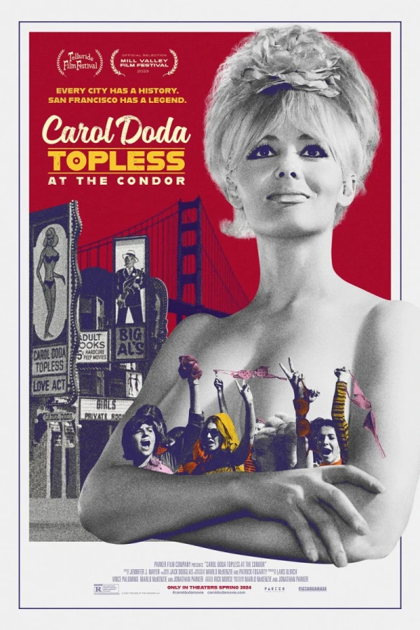 Carol Doda Topless at the Condor Plakat