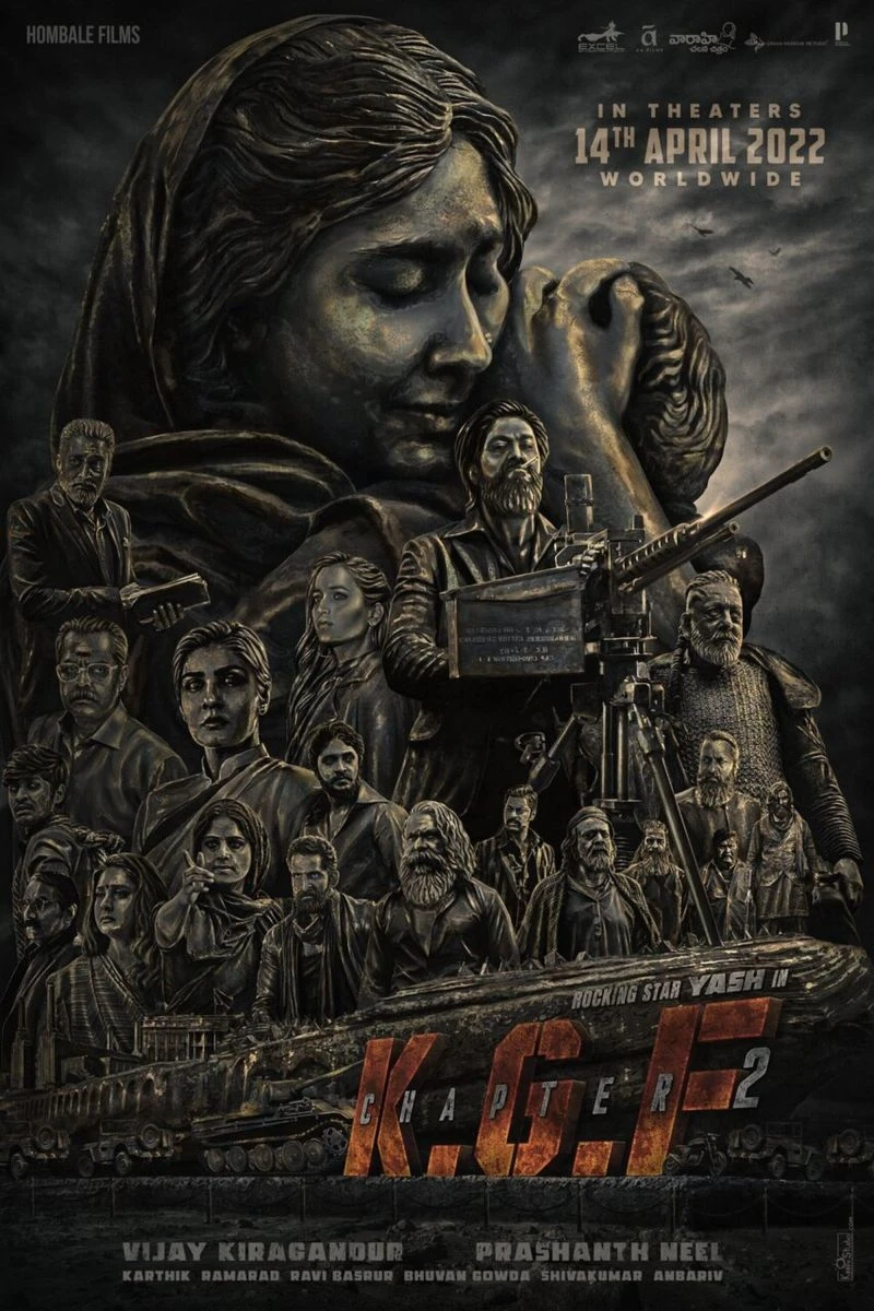 K.G.F: Chapter 2 Plakat