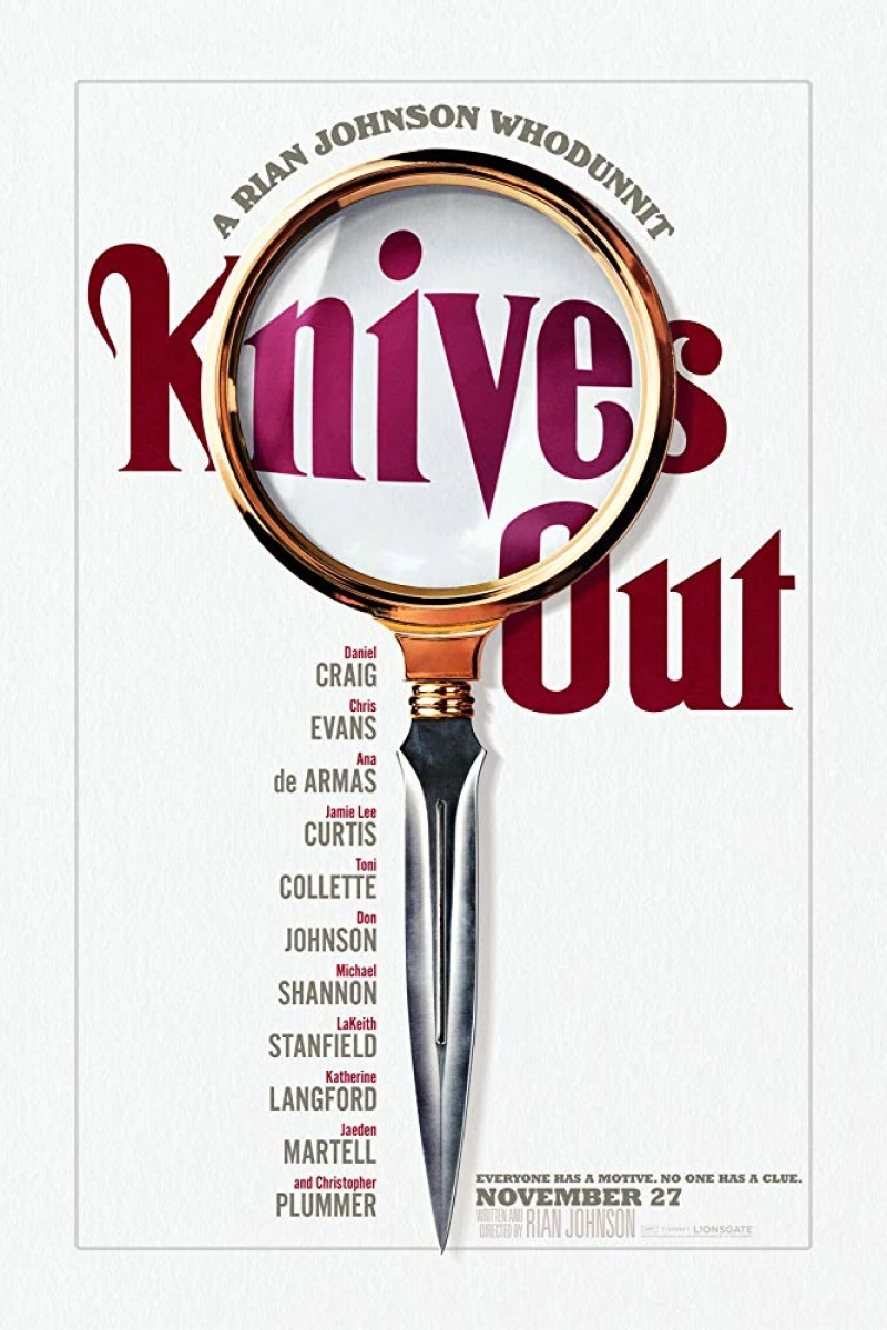 Knives Out Plakat