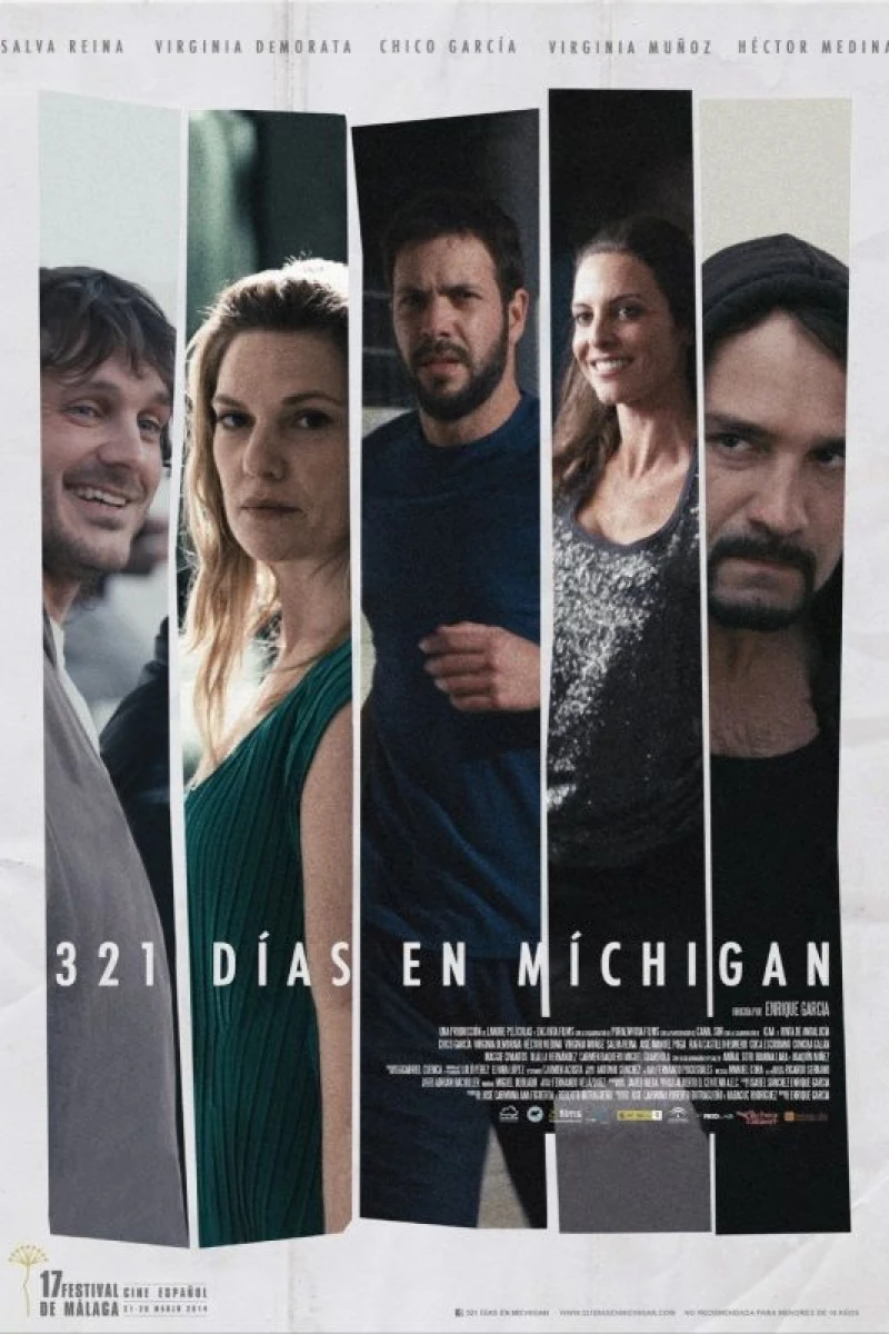 321 días en Michigan Plakat