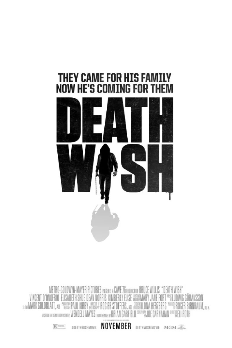 Death Wish: En mand ser rødt Plakat