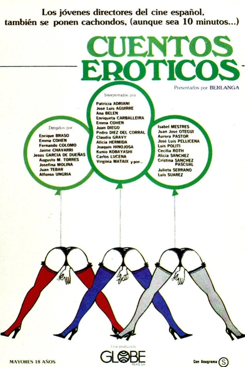 Cuentos eróticos Plakat