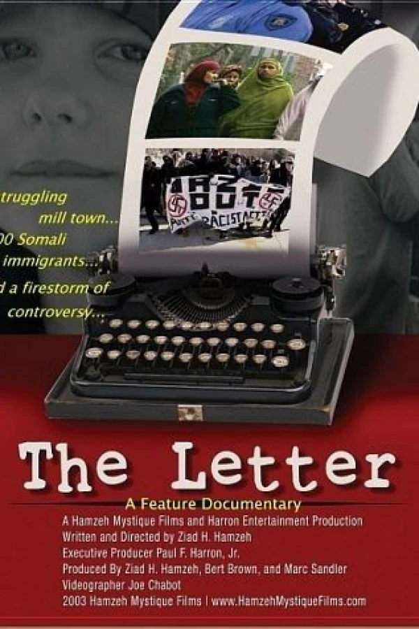 The Letter: An American Town and the 'Somali Invasion' Plakat