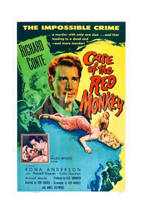 The Case of the Red Monkey Plakat