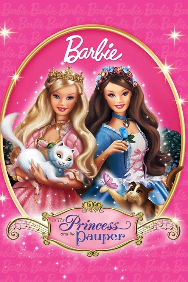 Barbie som 'Prinsessen og Tiggerpigen' Plakat