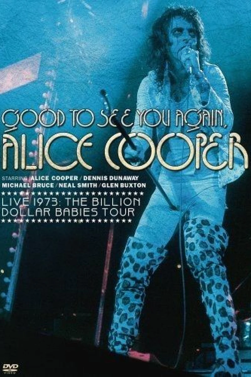 Good to See You Again, Alice Cooper Plakat