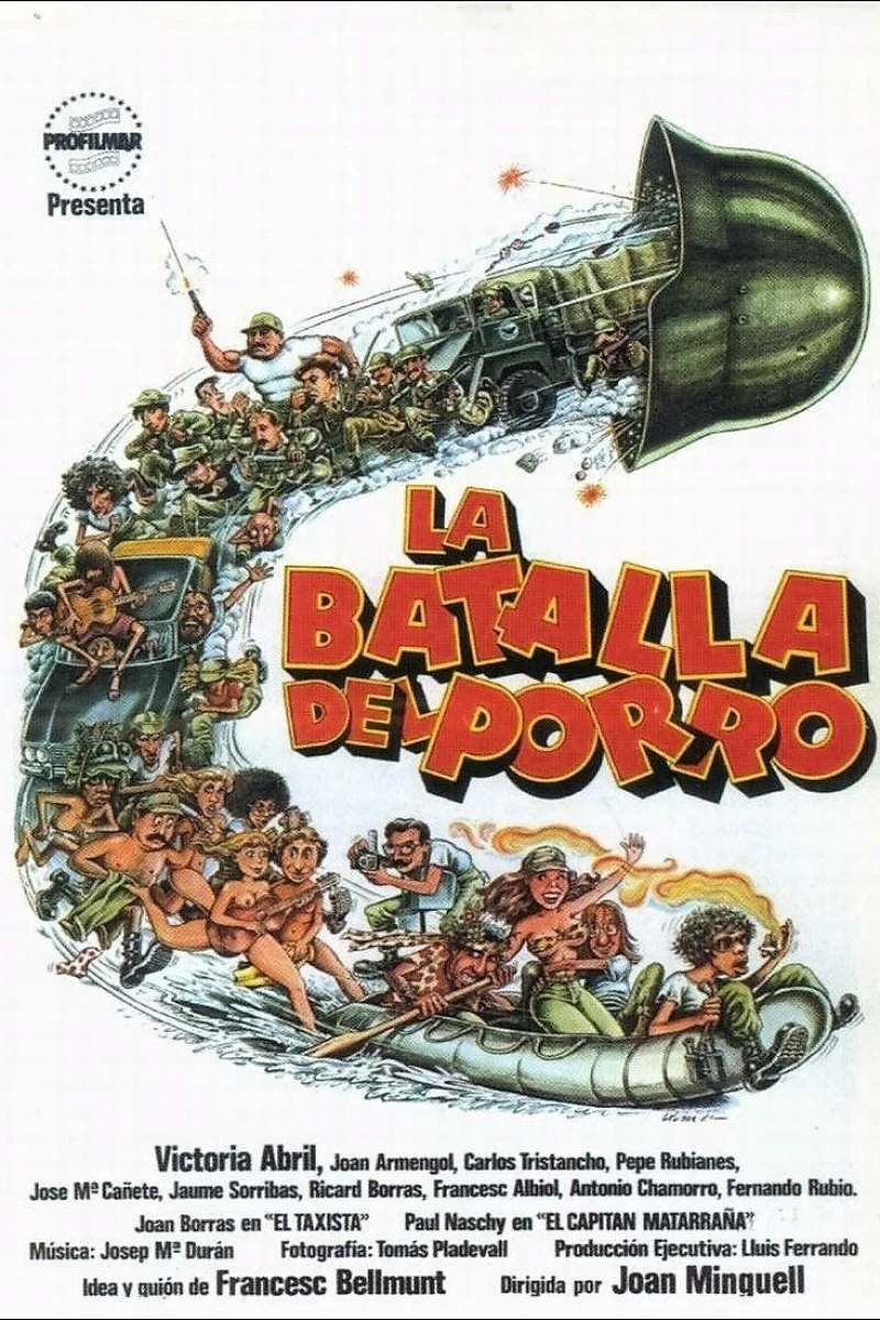 La batalla del porro Plakat