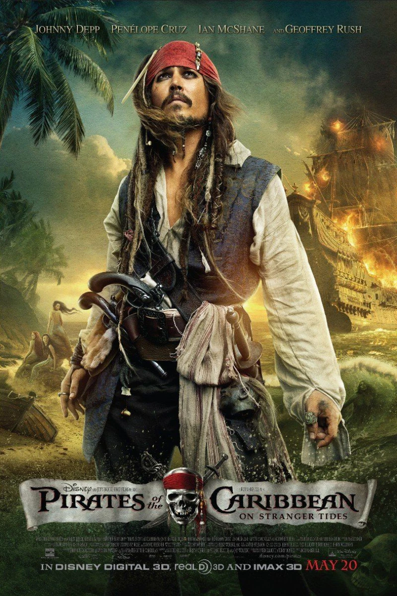 Pirates of the Caribbean: On Stranger Tides Plakat