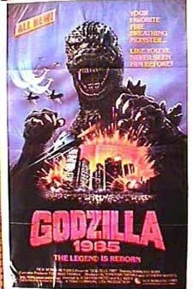 Godzilla 1985 Plakat