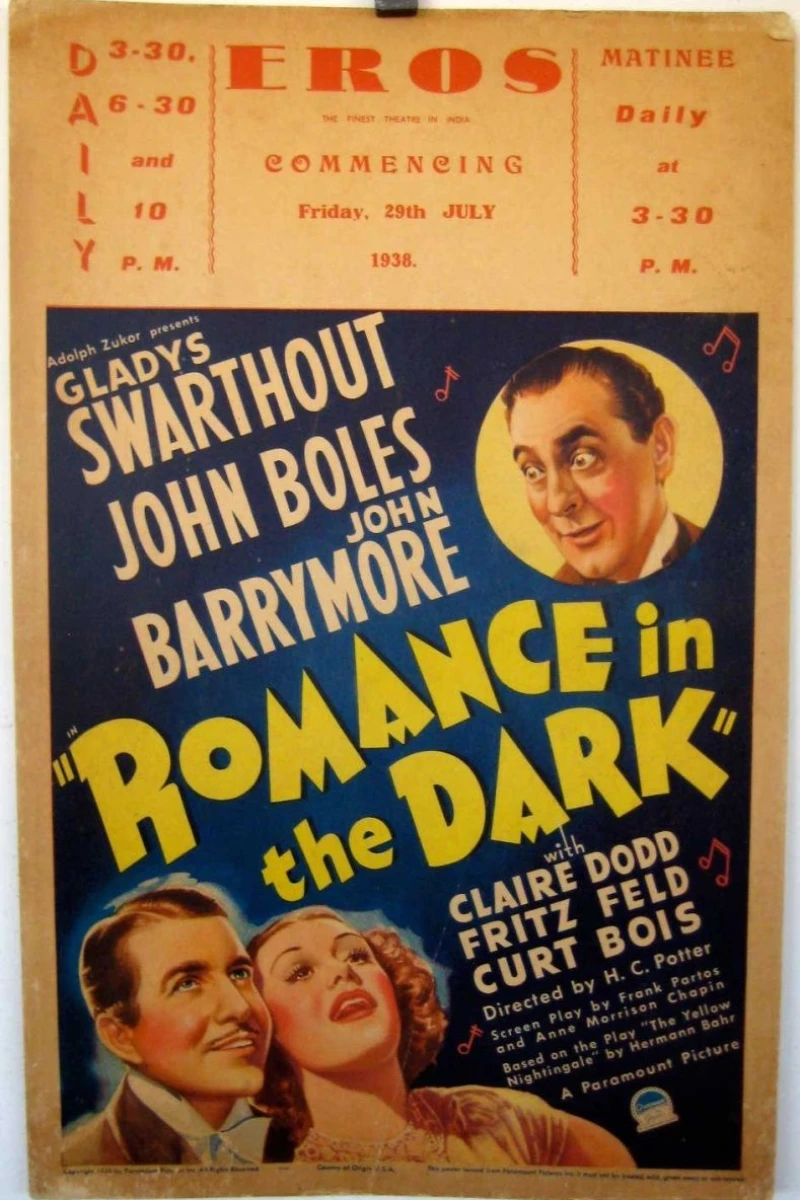 Romance in the Dark Plakat