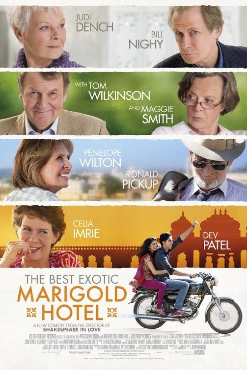 The Best Exotic Marigold Hotel Plakat