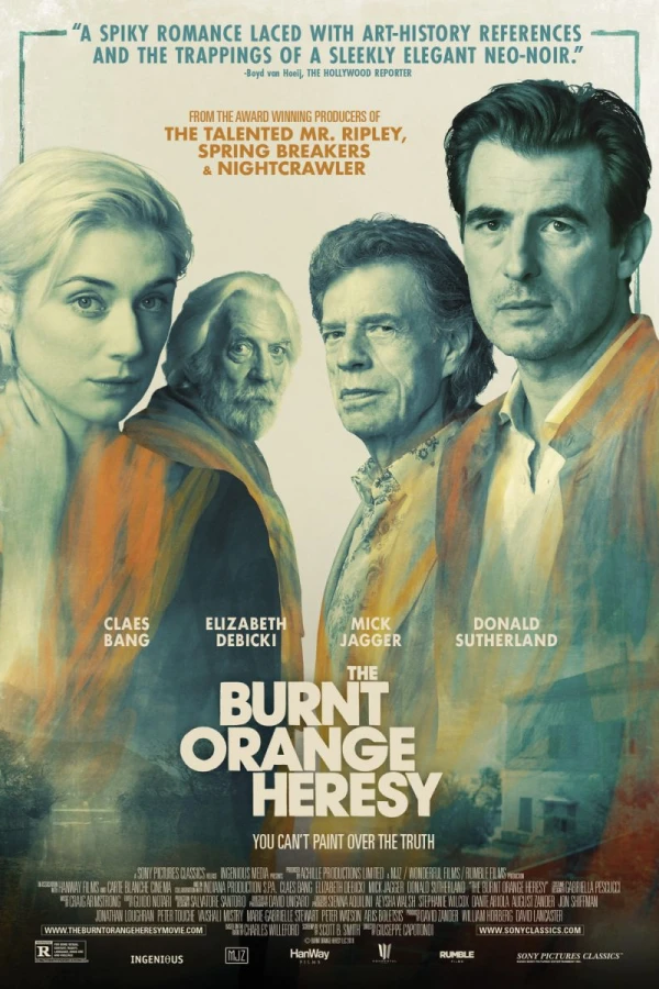The Burnt Orange Heresy Plakat
