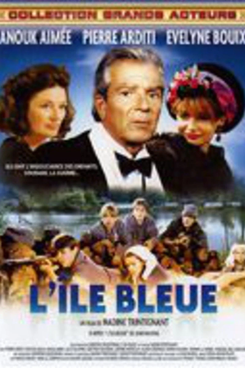 L'île bleue Plakat