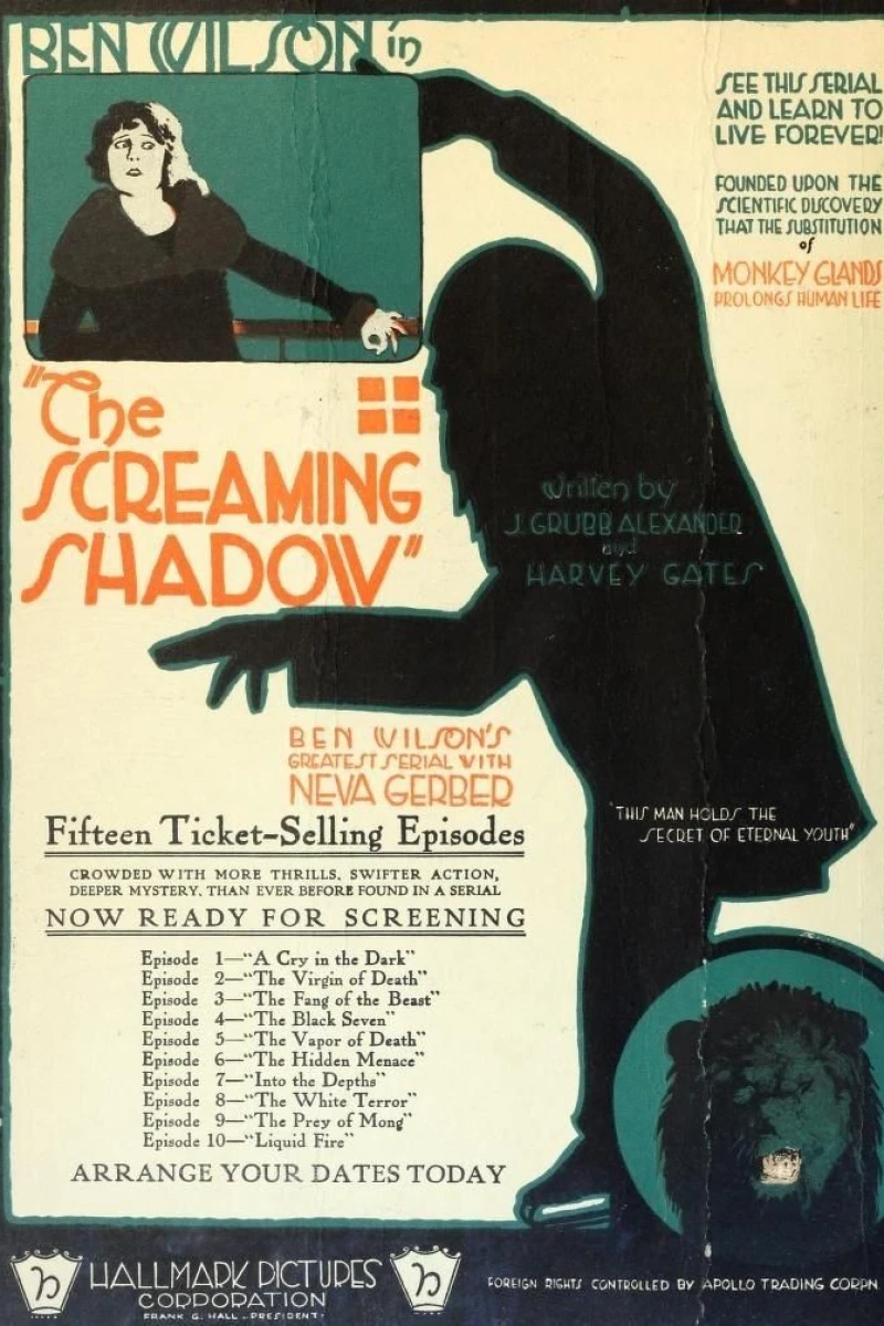 The Screaming Shadow Plakat