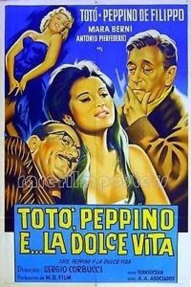 Totò, Peppino e... la dolce vita Plakat