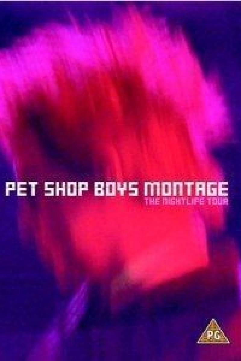 Pet Shop Boys: Montage - The Nightlife Tour Plakat