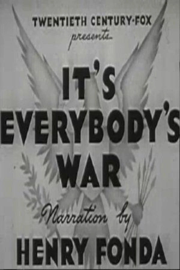 It's Everybody's War Plakat