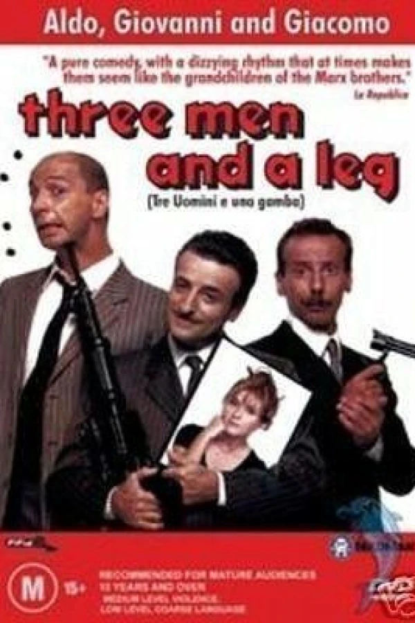Tre uomini e una gamba Plakat