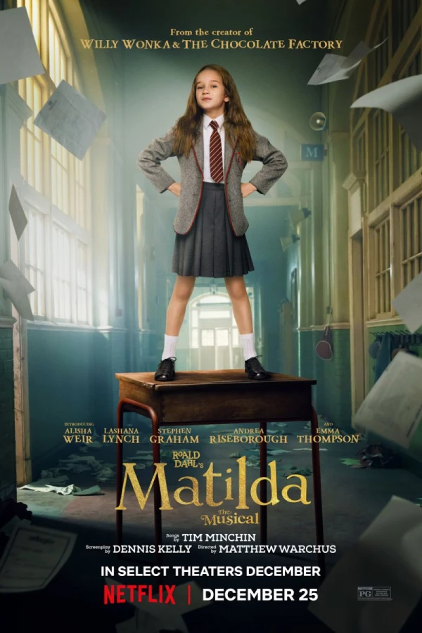 Road Dahl's Matilda the Musical Plakat