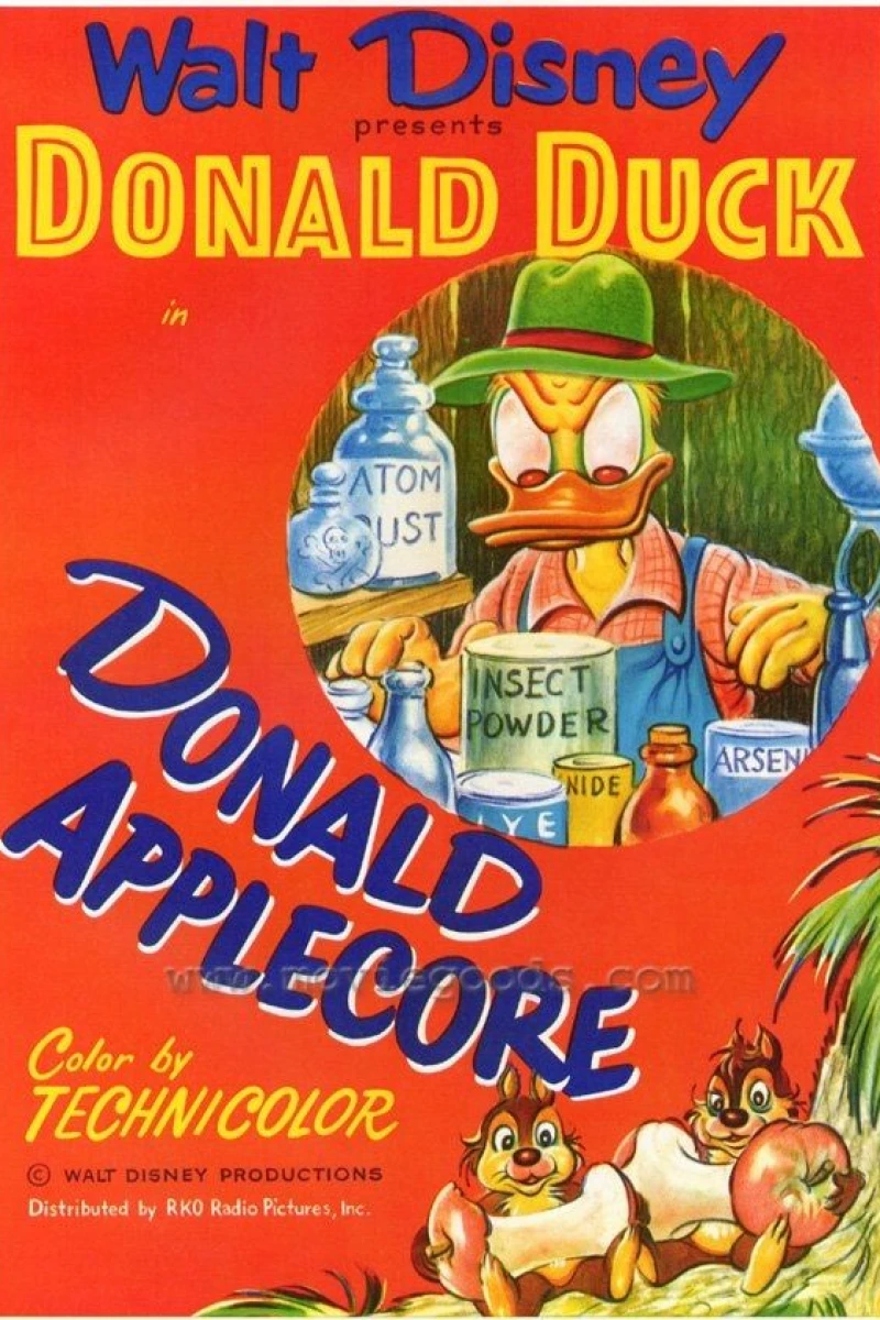 Donald Applecore Plakat