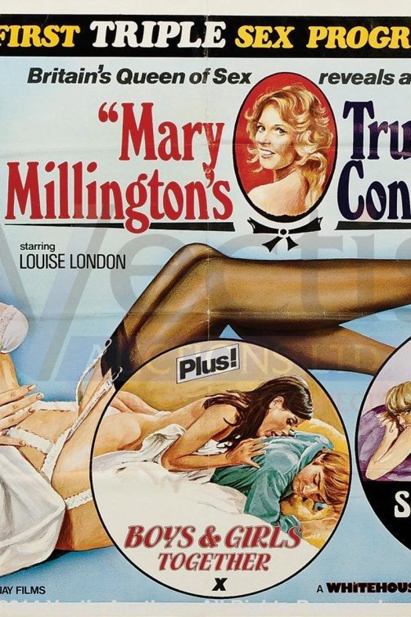 Mary Millington's True Blue Confessions Plakat