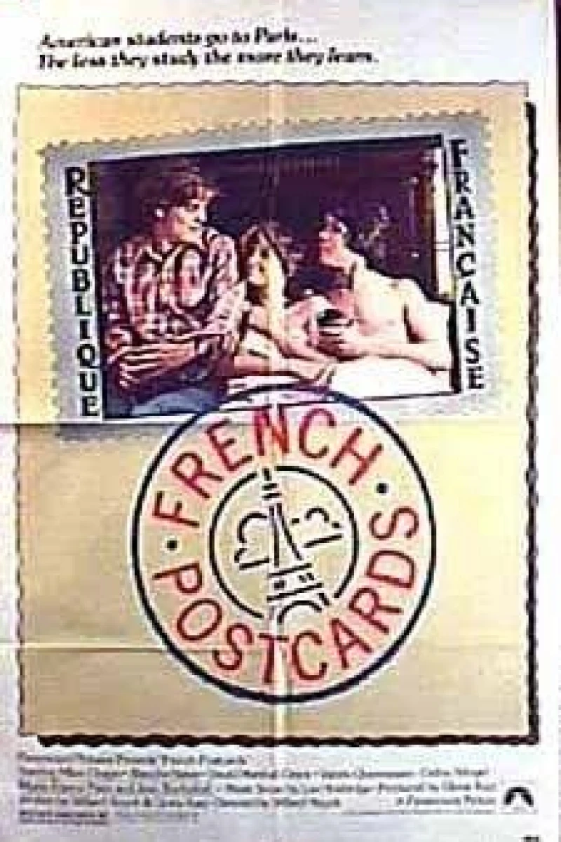 French Postcards Plakat