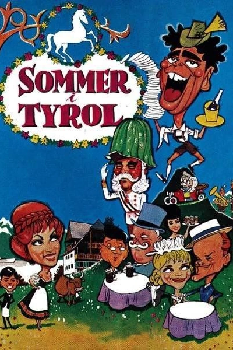 Summer in Tyrol Plakat