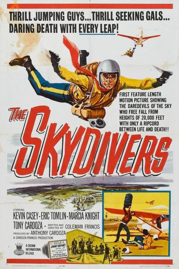 The Skydivers Plakat