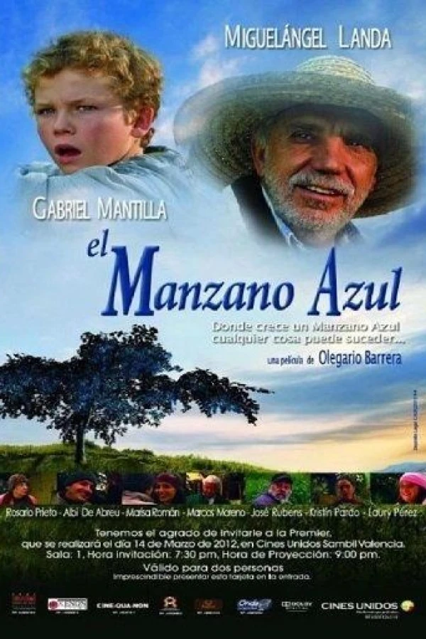 El Manzano Azul Plakat