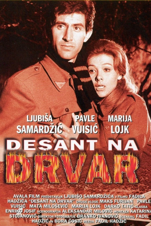 Desant na Drvar Plakat