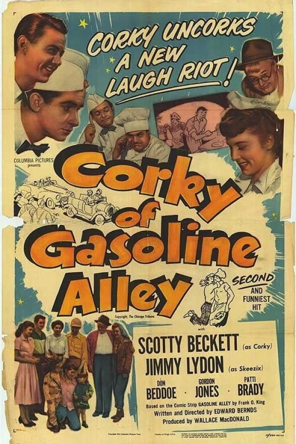 Corky of Gasoline Alley Plakat