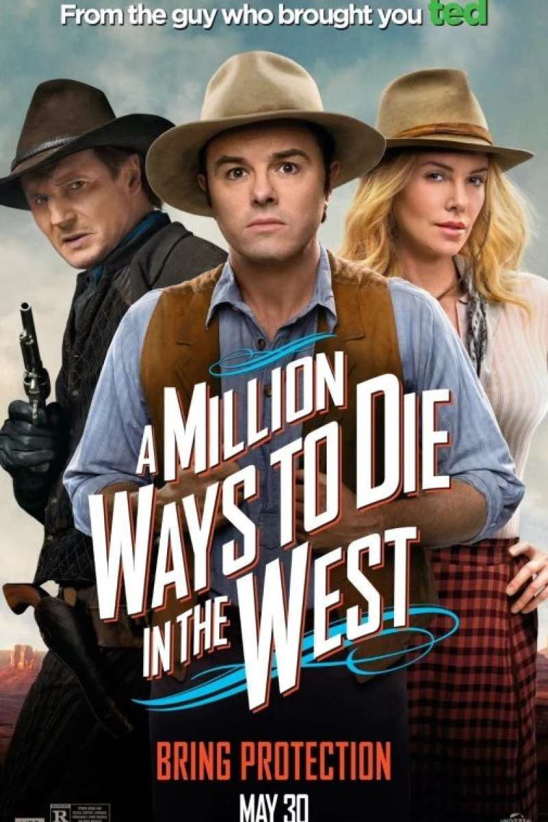 A Million Ways to Die in the West Plakat