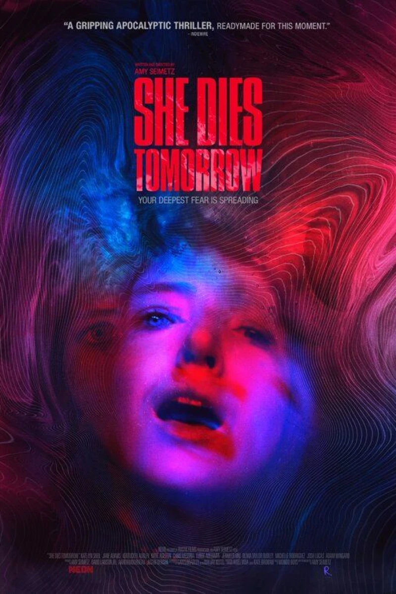 She Dies Tomorrow Plakat