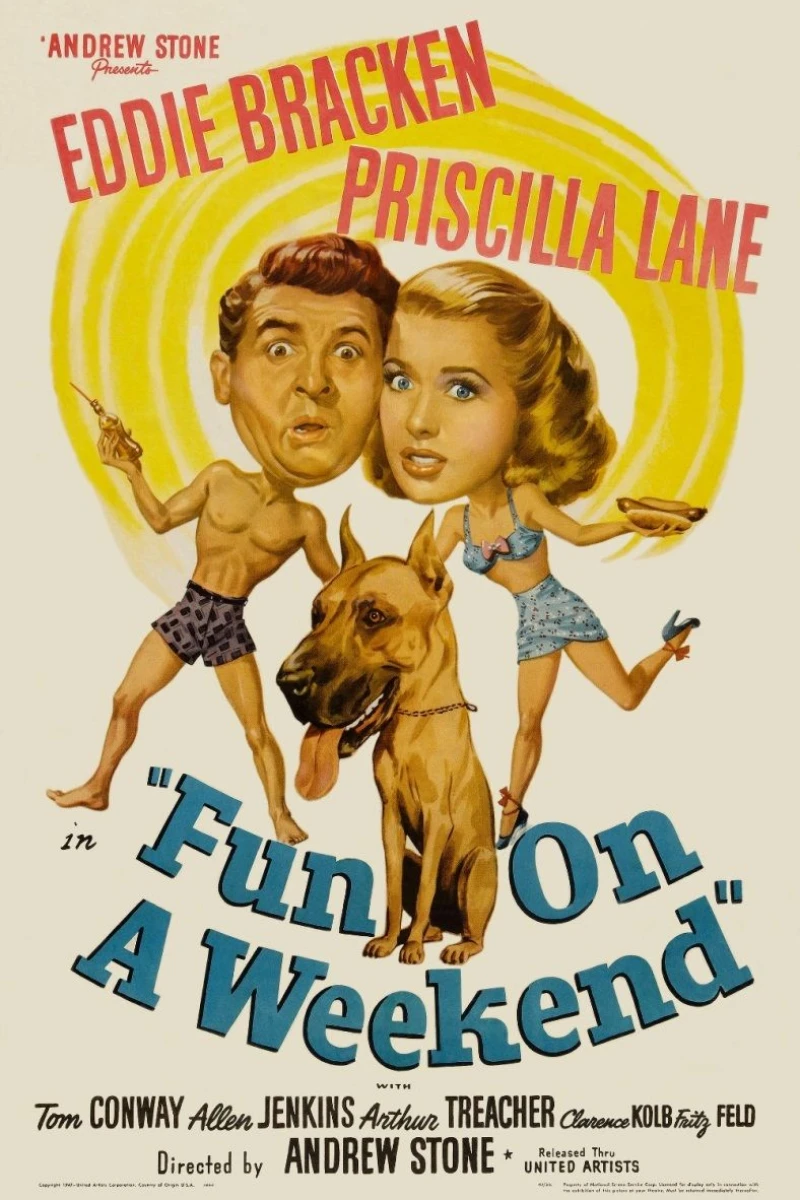 'Fun on a Week-End' Plakat