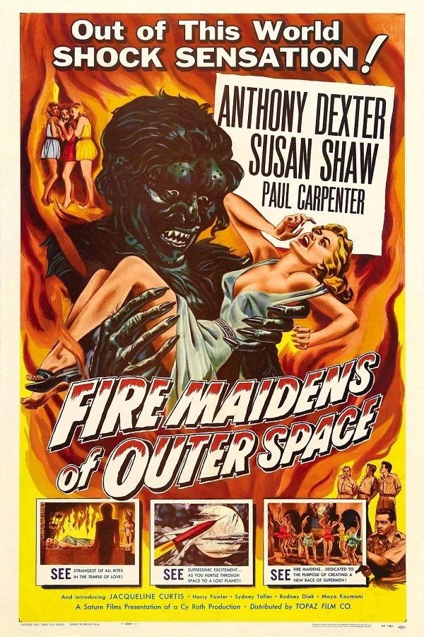 Fire Maidens of Outer Space Plakat