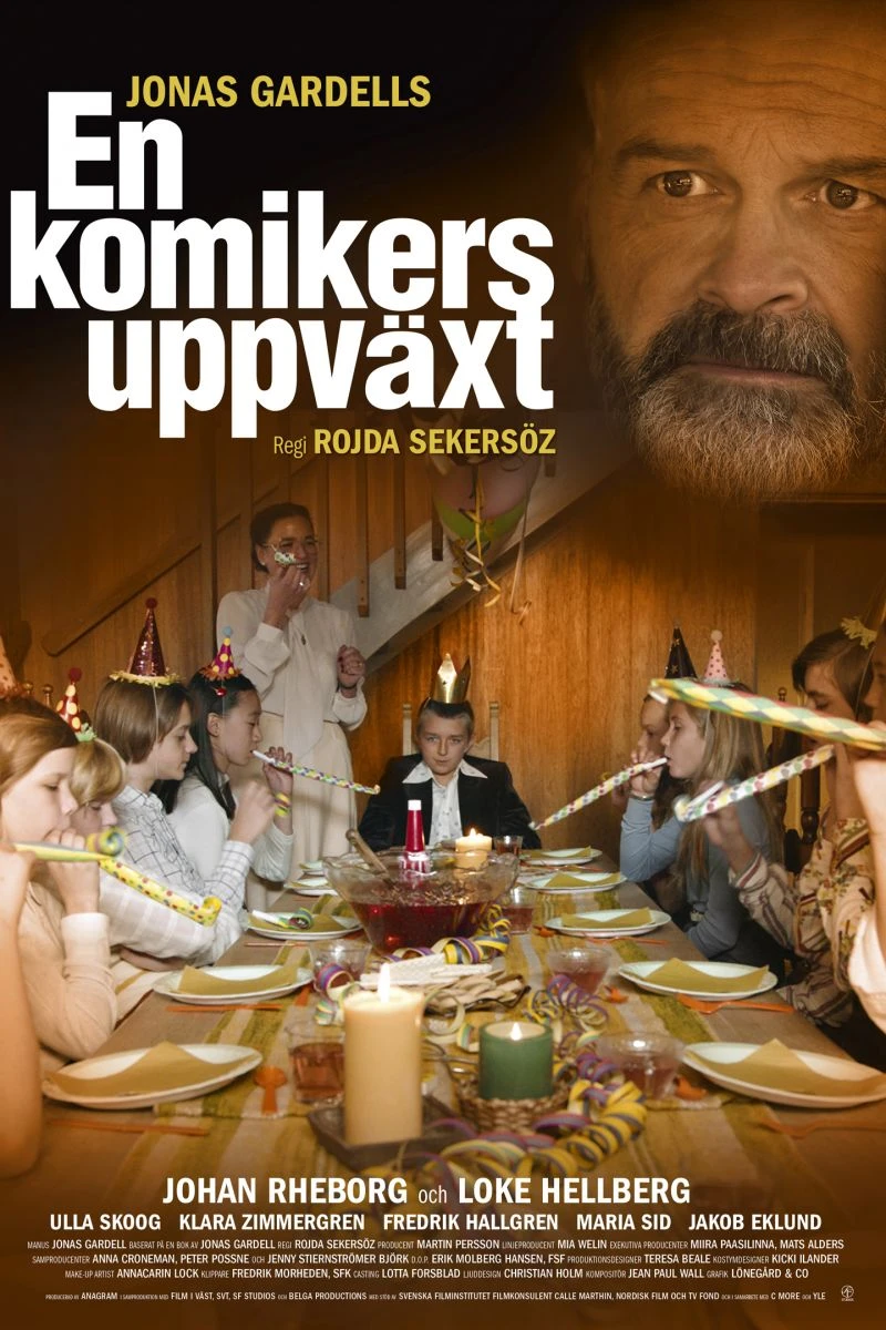 En komikers opvækst Plakat