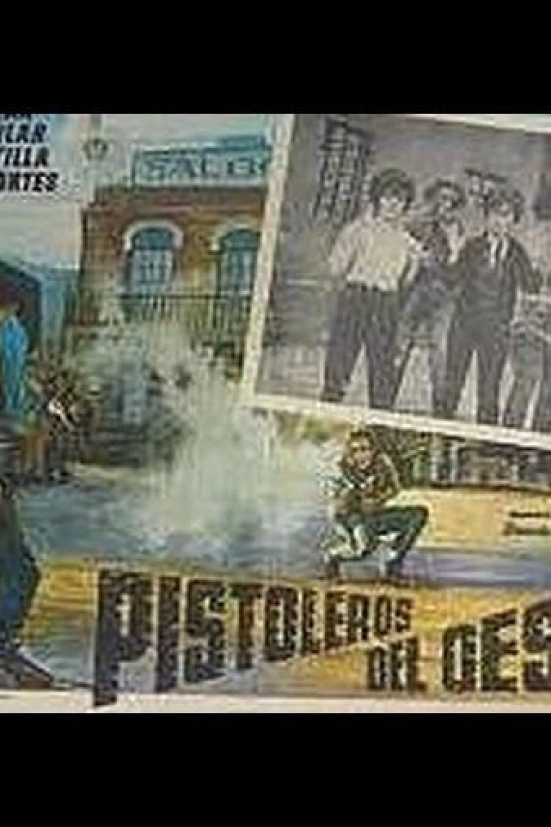 Pistoleros del oeste Plakat