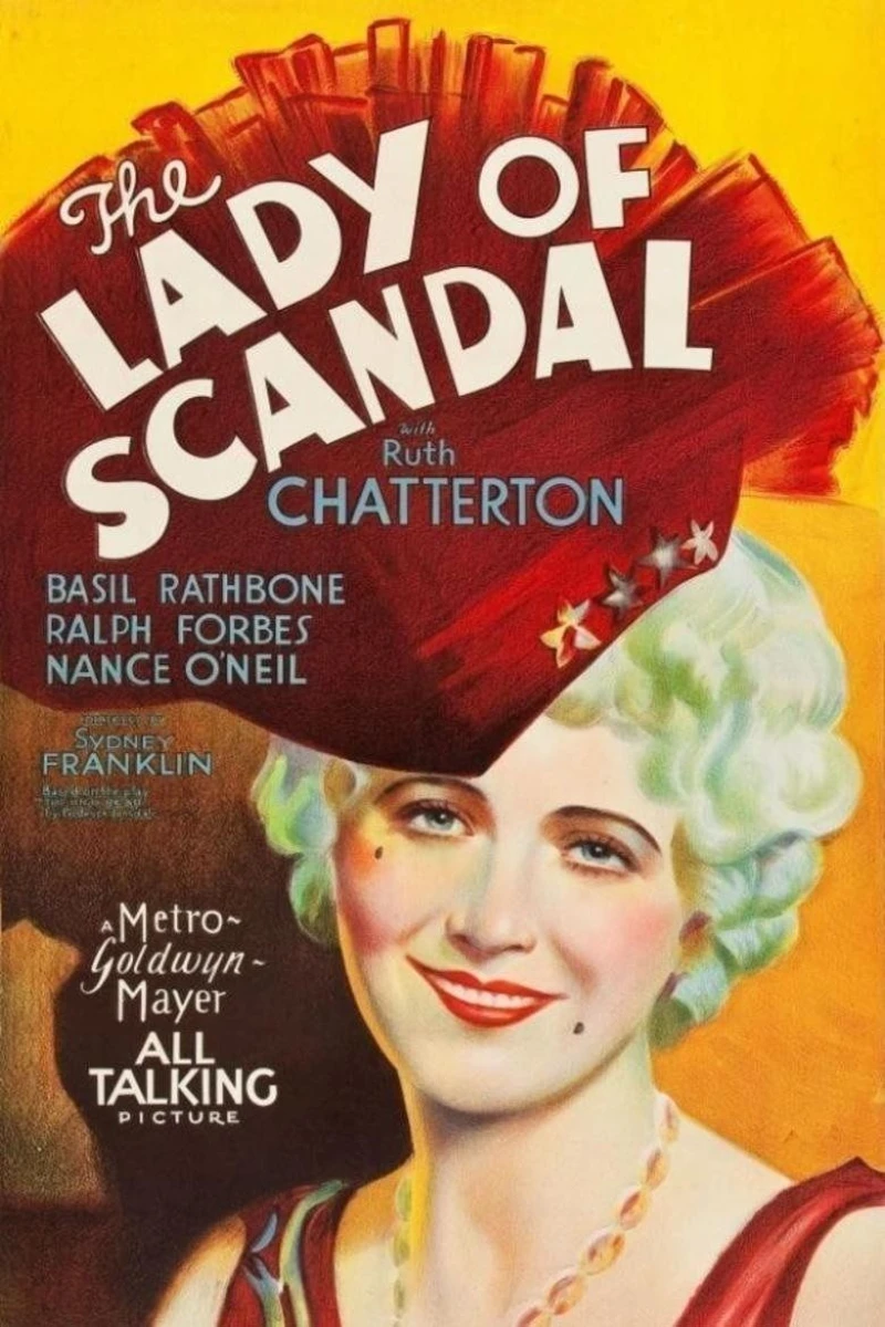 The Lady of Scandal Plakat