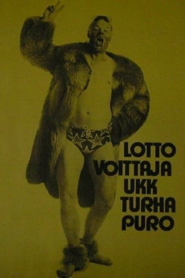 Lottovoittaja UKK Turhapuro Plakat