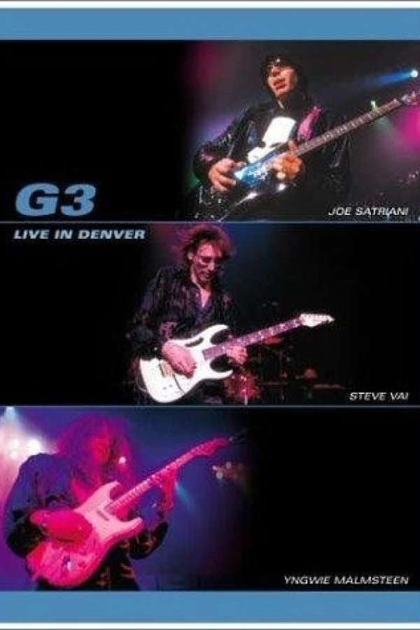 G3 Live in Denver Plakat