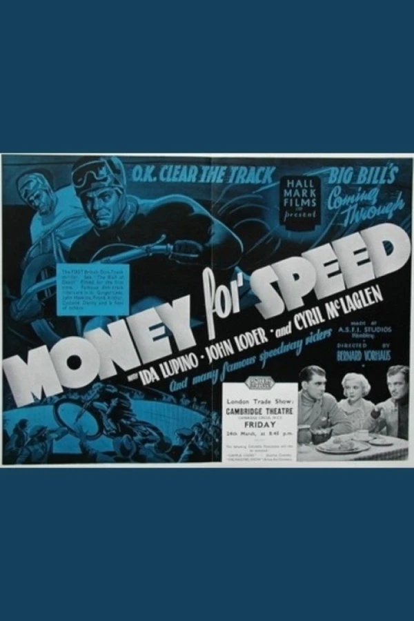 Money for Speed Plakat